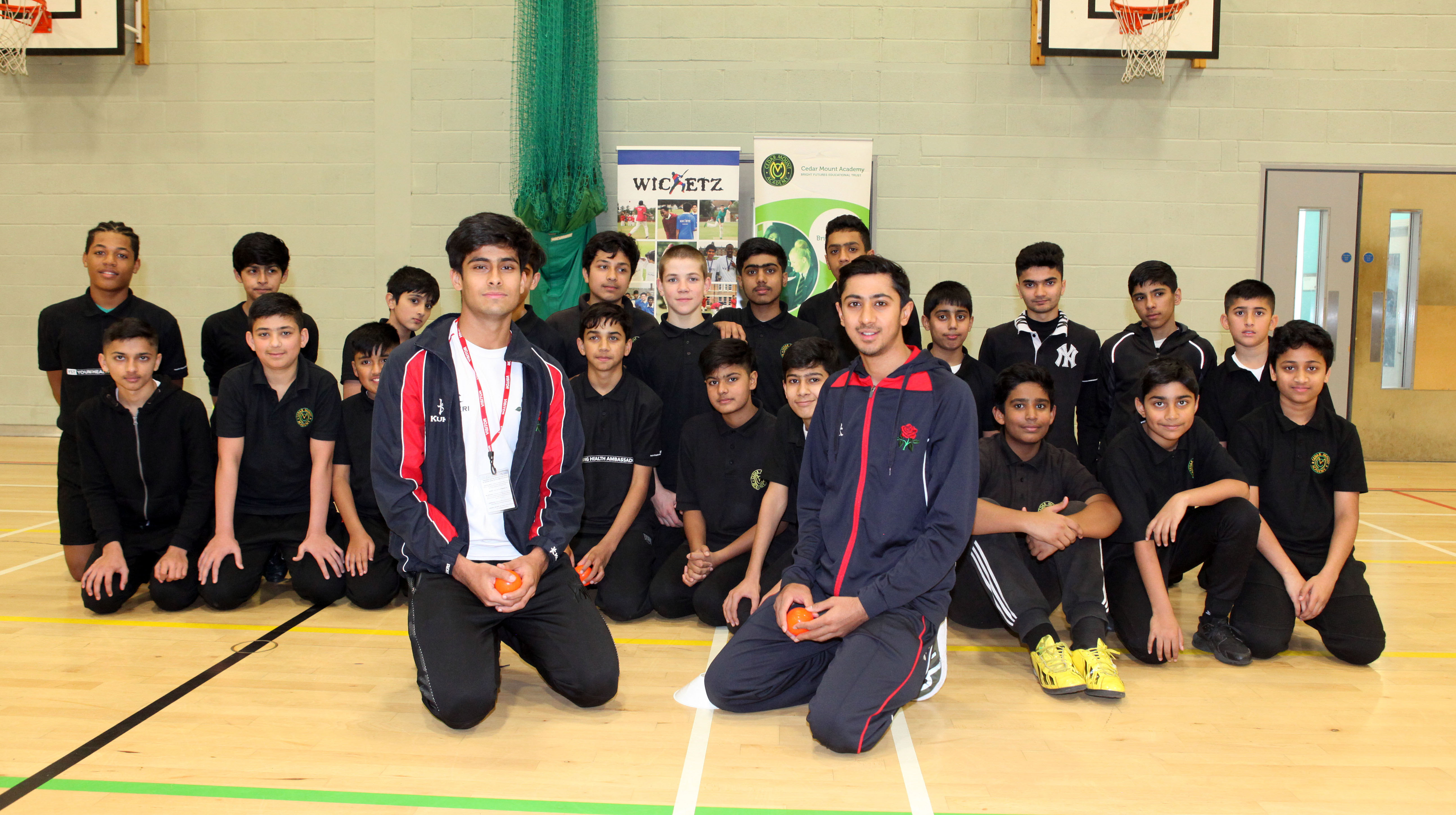 Haseeb Hameed launches Wicketz programme.jpg